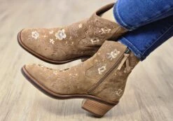 Sofft Sophie Womens Comfortable Leather Suede Heeled Ankle Boots(Sofft Sophie Womens Comfortable Leather Suede Heeled Ankle Boots) -Skechers Sale Store sophie