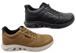 Pegada Endure Mens Comfortable Leather Casual Shoes Made In Brazil(Pegada Endure Mens Comfortable Leather Casual Shoes Made In Brazil) -Skechers Sale Store x6